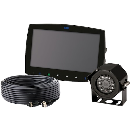 Ecco Camera Kit: Gemineye, 7.0 Inch, Lcd Monitor, Color, Split Screen View, 4 Pin, Expandable Up To 4 EC7000-QK